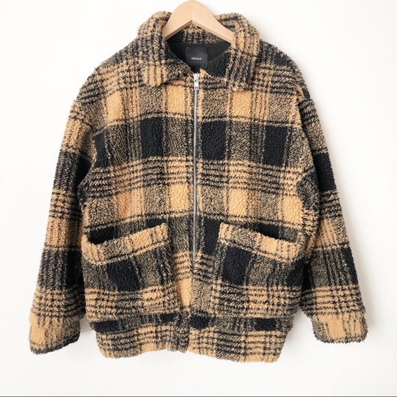 forever 21 teddy bear jacket